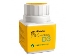 Imagen del producto BotánicaPharma vitamina d3 1000 ui 60u