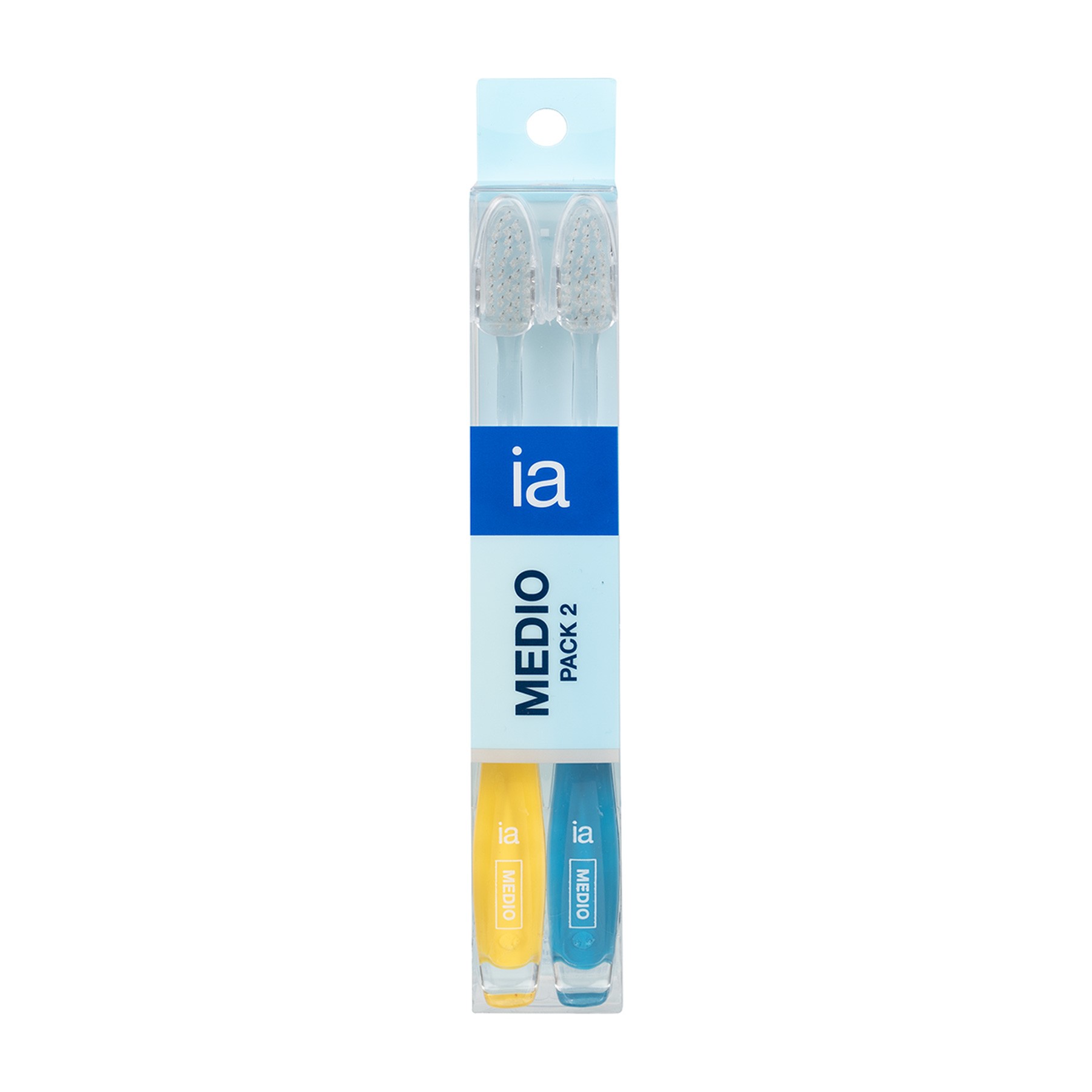 Imagen de Interapothek cepillo dental medio pack 2uds